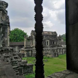 Angkor Wat tour Semi-Private – Temples Guided Tour - Looking outside Angkor Wat