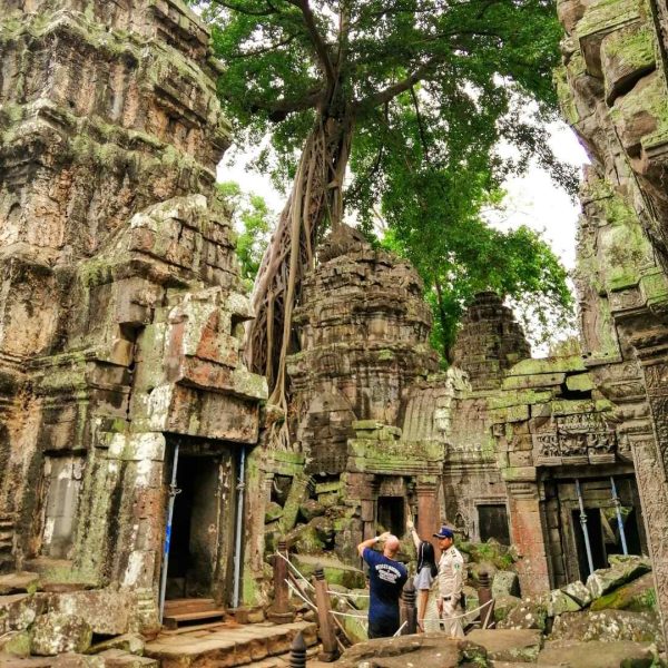 Angkor Wat tour Semi-Private – Temples Guided Tour at Ta Phrom