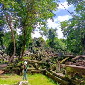 Jungle Temple Adventure - Where Ancient Stones Meet Living Forest at Beng Mealea