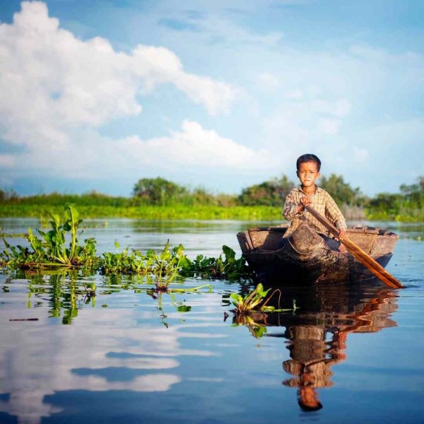 Morning Siem Reap floating village tour [Siem Reap floating village Kampong Phluk guided tour]