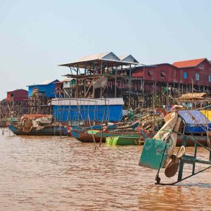 Morning Siem Reap floating village tour [Siem Reap floating village Kampong Phluk guided tour] boat views