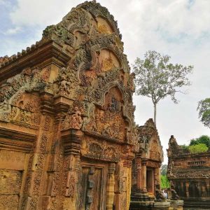 Banteay Srei. If you're a lover of nature, history, and culture, then this tour is perfect for you.