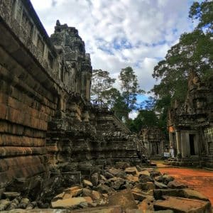 Private Angkor Wat and Angkor Thom tour amazing views at Ta Keo temple