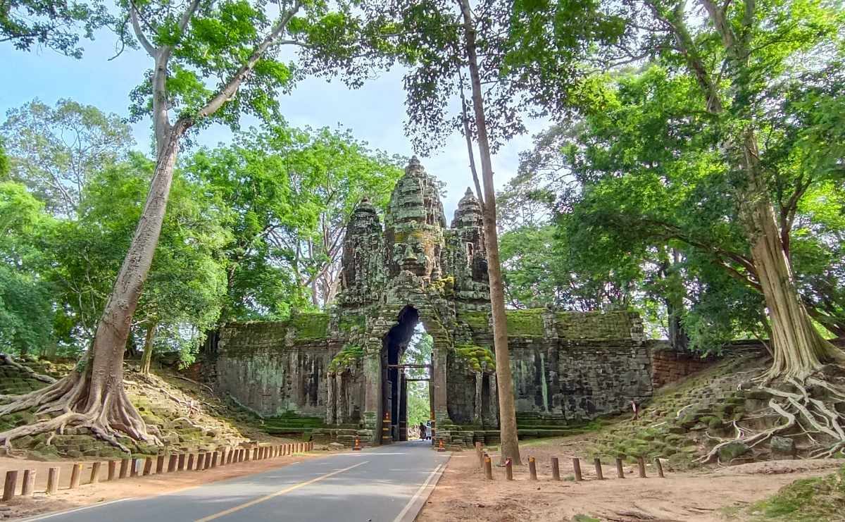 The North Gate Of Angkor Thom