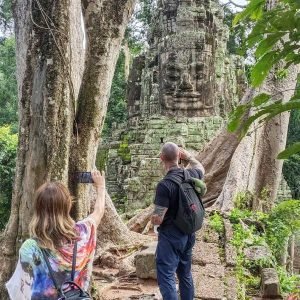 Temples Rising from the Jungle – Get lost wandering through Angkor’s ancient temples while nature reclaims the ruins