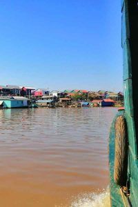 The Ultimate Siem Reap Adventure Guided Tour on the boat at the Floating Village