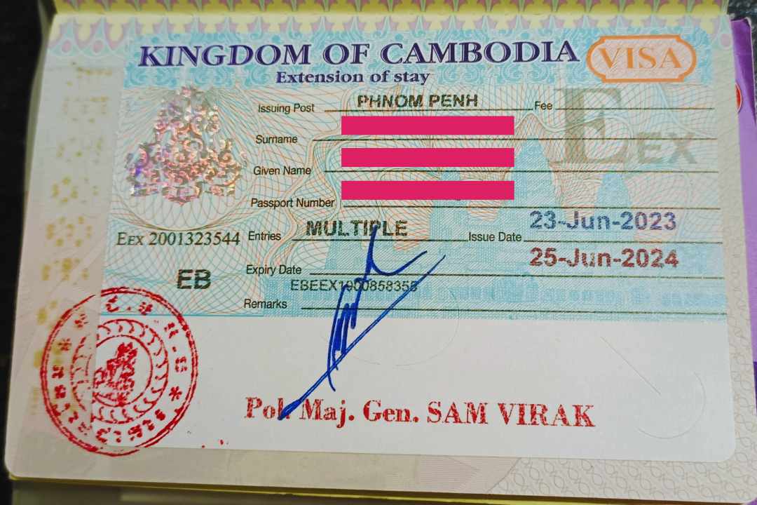 Can I get a visa at the Cambodian land border