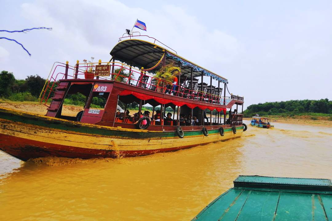 Siem Reap to Tonle Sap distance