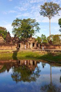 Arrive Early to Beat the Crowds at Banteay Srei Temple on Day 3 of our Siem Reap 4 Day Itinerary