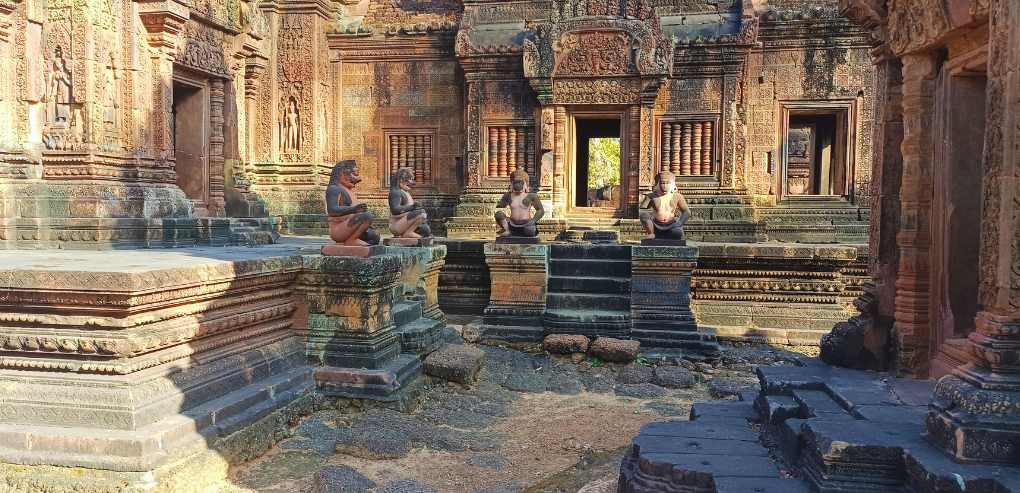 Banteay Srei's Intricate Beauty Revealed