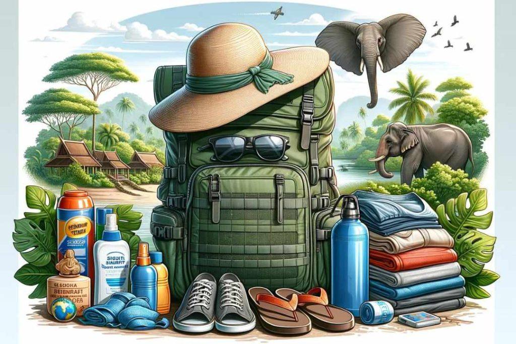 Pack for the adventures at Kulen Elephant Forest