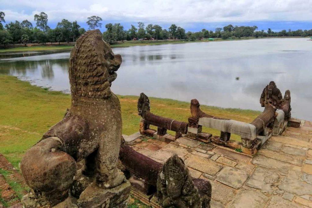 Lions of the Ancient Khmer Empire