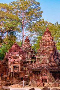 2.5-Day Siem Reap Journey - First light reveals Banteay Srei's intricate carvings while the site rests in silence