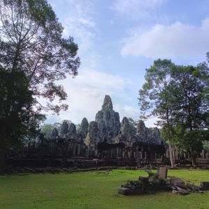 A true icon of the Angkor Wat Small Circuit Tour—Bayon Temple never fails to impress