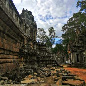 Ta Keo stands bold and unfinished—one of the raw highlights of the Angkor Wat Small Circuit Tour