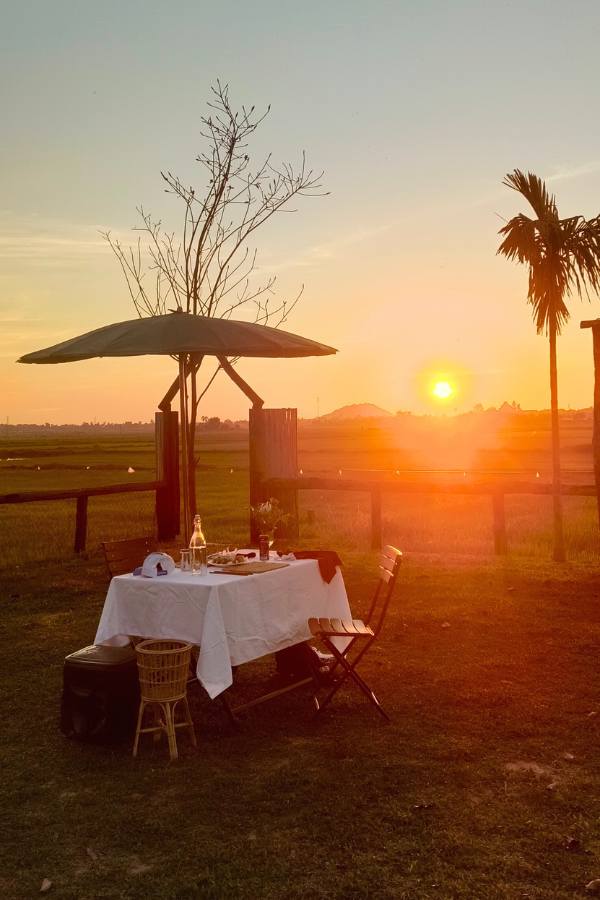 Golden Hour Countryside Dining on Slow Tourism Siem Reap 3 Day Travel Itinerary