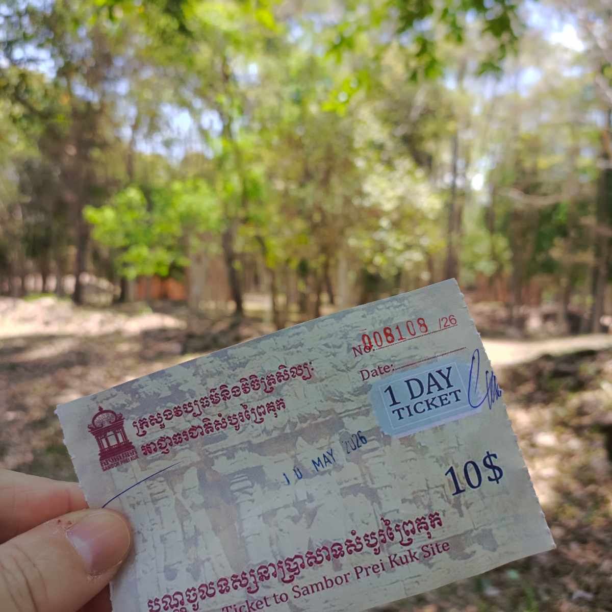 Private Siem Reap to Phnom Penh Taxi Service with Amazing Sambor Prei Kuk Photo Stop